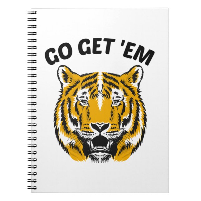 TIGER GO, HÄMTA DEM ANTECKNINGSBOK (Framsidan)