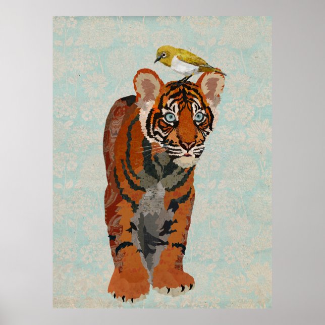 TIGER & GOLDEN BIRD POSTER (Framsidan)