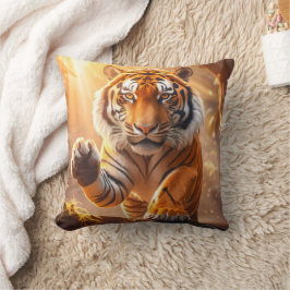 Tiger - Golden Tiger Kudde