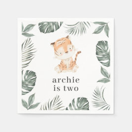 Tiger Greenery Pappersservett