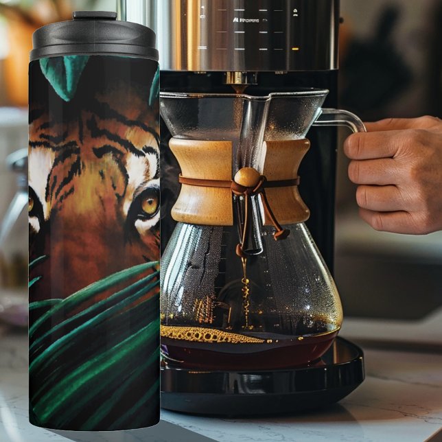 Tiger Grönt Jungle Löv (Skapare uppladdad)