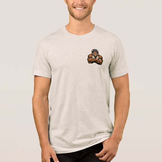 Tiger Gym T Shirt (Framsida)