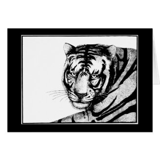 TIGER HÄLSNINGSKORT