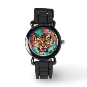 Tiger Head Armbandsur