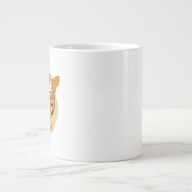 Tiger Head Jumbo Mugg (Framsidan)