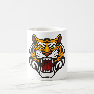 Tiger Head Kaffemugg