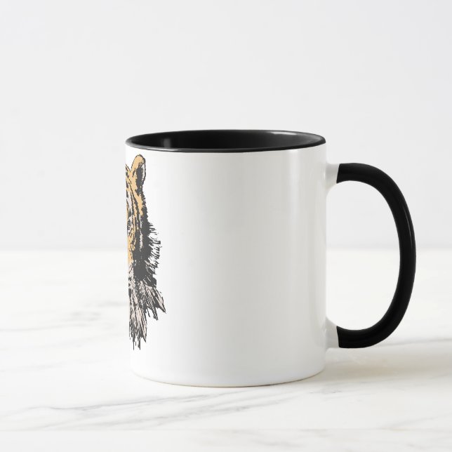 Tiger Head Mugg (Höger)