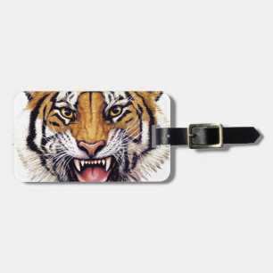 Tiger Head snarling.jpg Bagagebricka