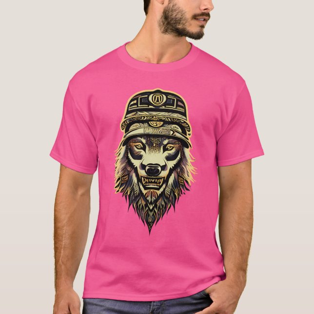 Tiger Head T Shirt (Framsida)