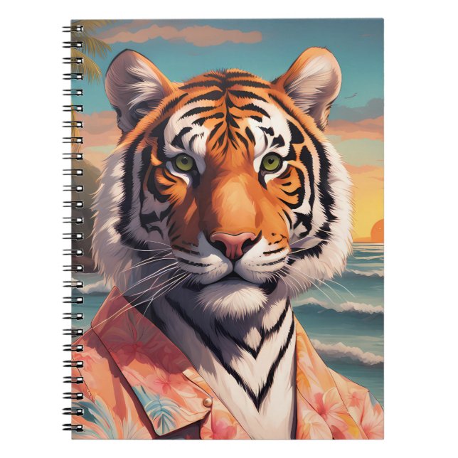 Tiger Helgdag Anteckningsbok (Framsidan)