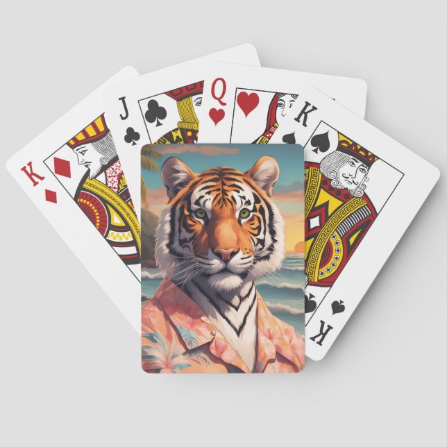 Tiger Helgdag Casinokort (Baksidan)