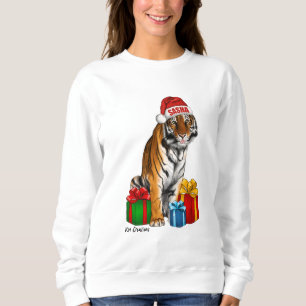 Tiger helgdag sweatshirt t shirt