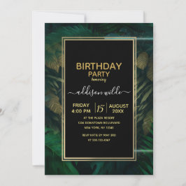 Tiger hiding in Foliage Inbjudningar