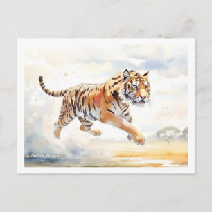 Tiger i aktion 2 vykort