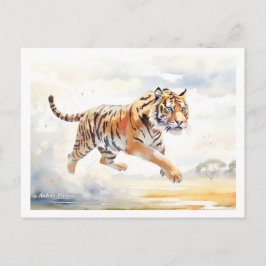 Tiger i åtgärd 2 vykort
