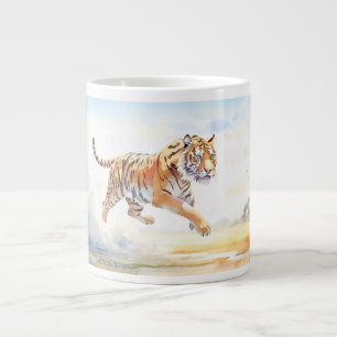 Tiger i åtgärd 3 jumbo mugg