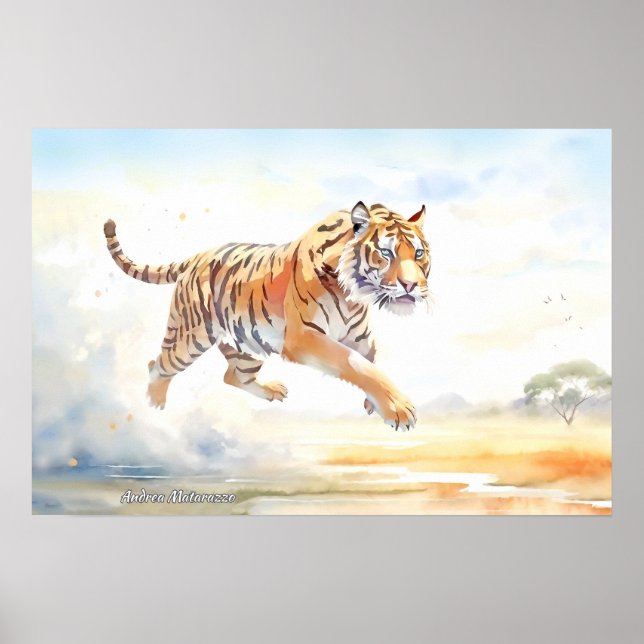 Tiger i åtgärd 3 poster (Framsidan)