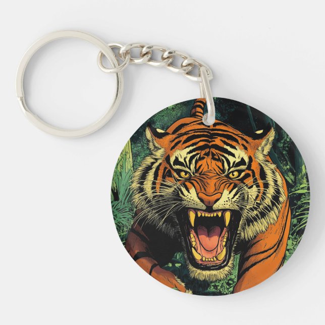 Tiger i djungel (Framsidan)