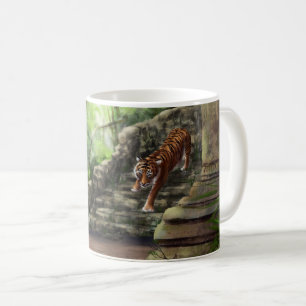 Tiger i djungeln mugg