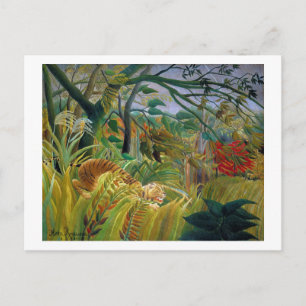 Tiger i en Tropical Storm, Rousseau Vykort