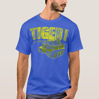 Tiger I German World II Tank T Shirt