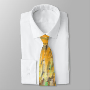 Tiger i Grass necktie Slips