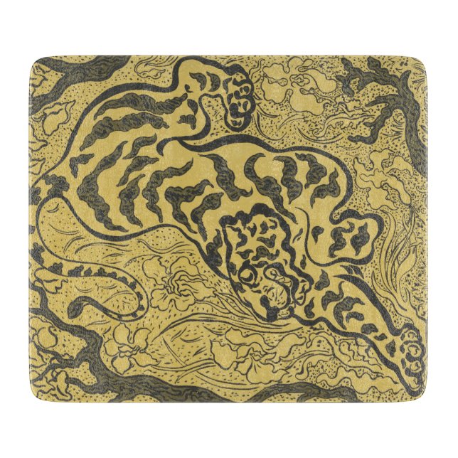 Tiger i Jungle (Vild Animal) (av Paul Ranson) (Framsidan)