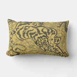 Tiger i Jungle (Vild Animal) (av Paul Ranson) Lumbarkudde