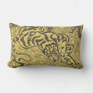Tiger i Jungle (Vild Animal) (av Paul Ranson) Lumbarkudde