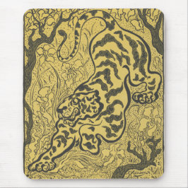 Tiger i Jungle (Vild Animal) (av Paul Ranson) Musmatta