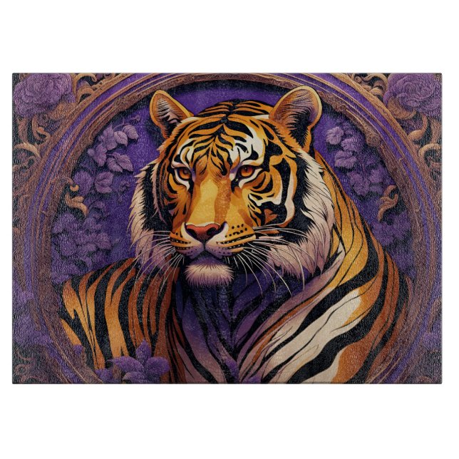 Tiger i lila (Framsidan)