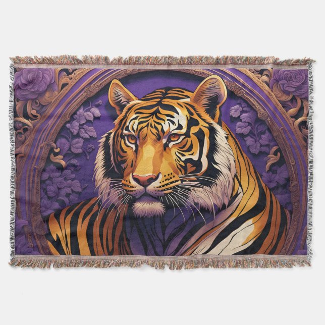 Tiger i lila filt (Framsidan)