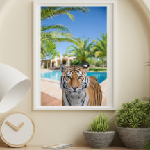 Tiger i Luxurious Villa Animal-fotografi