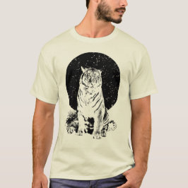 Tiger i natten t shirt