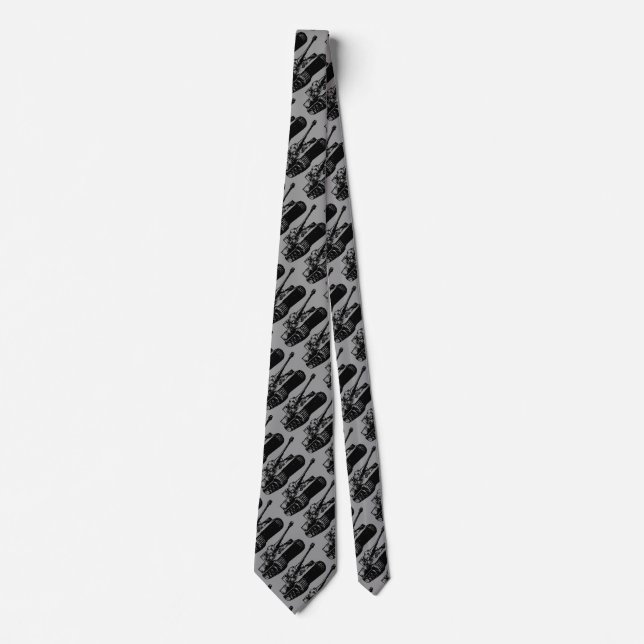 Tiger I Neck Tie Slips (Framsida)