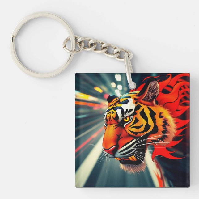 tiger i rörelse (Framsidan)