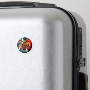tiger i rörelse magnet