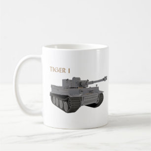 Tiger I Tyska WW2-Tanken Kaffemugg