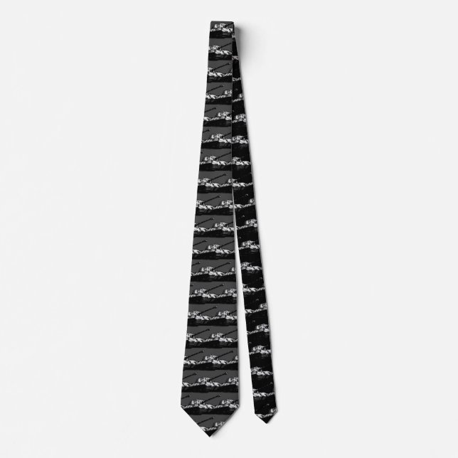 Tiger II Neck Tie Slips (Framsida)