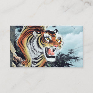 Tiger Illustration (a) Visitkort