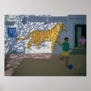 Tiger Indien Poster