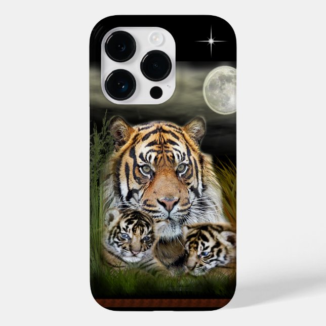 Tiger iPhone 6/6s Plus-Caseser (Baksida)