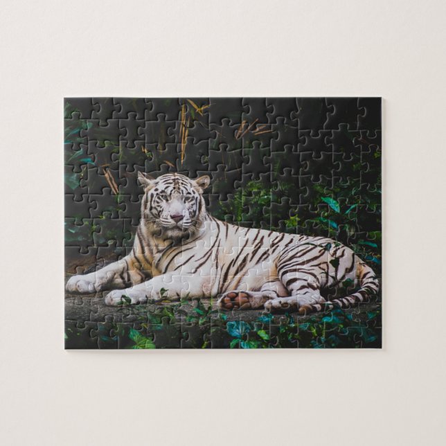 Tiger Jigszawa Puzzle Pussel (Horisontell)