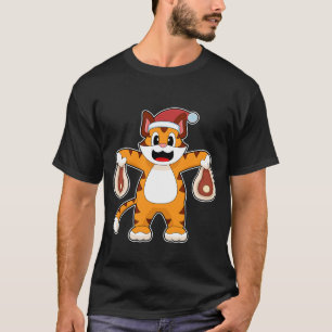 Tiger jul Kött T Shirt