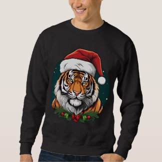 Tiger jul lång ärmad tröja