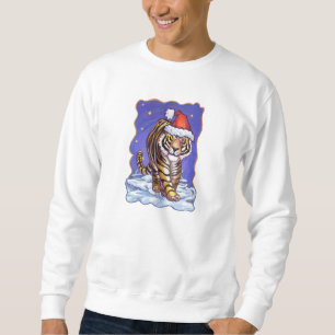 Tiger jul långärmad tröja