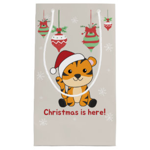 Tiger jul Snö Winter Animals Tiger Small Gi