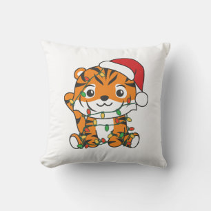 Tiger jul Winter Animals Helgdag Tigers Kudde