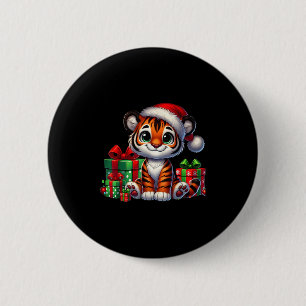 Tiger Julafton Lighting Santa Hat Tiger jul Knapp