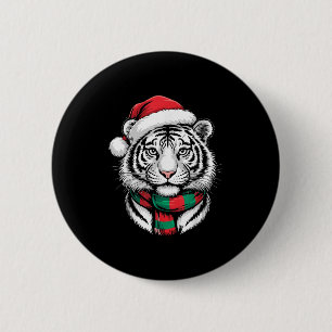 Tiger Julafton Santa Hat F juldräkt Knapp
